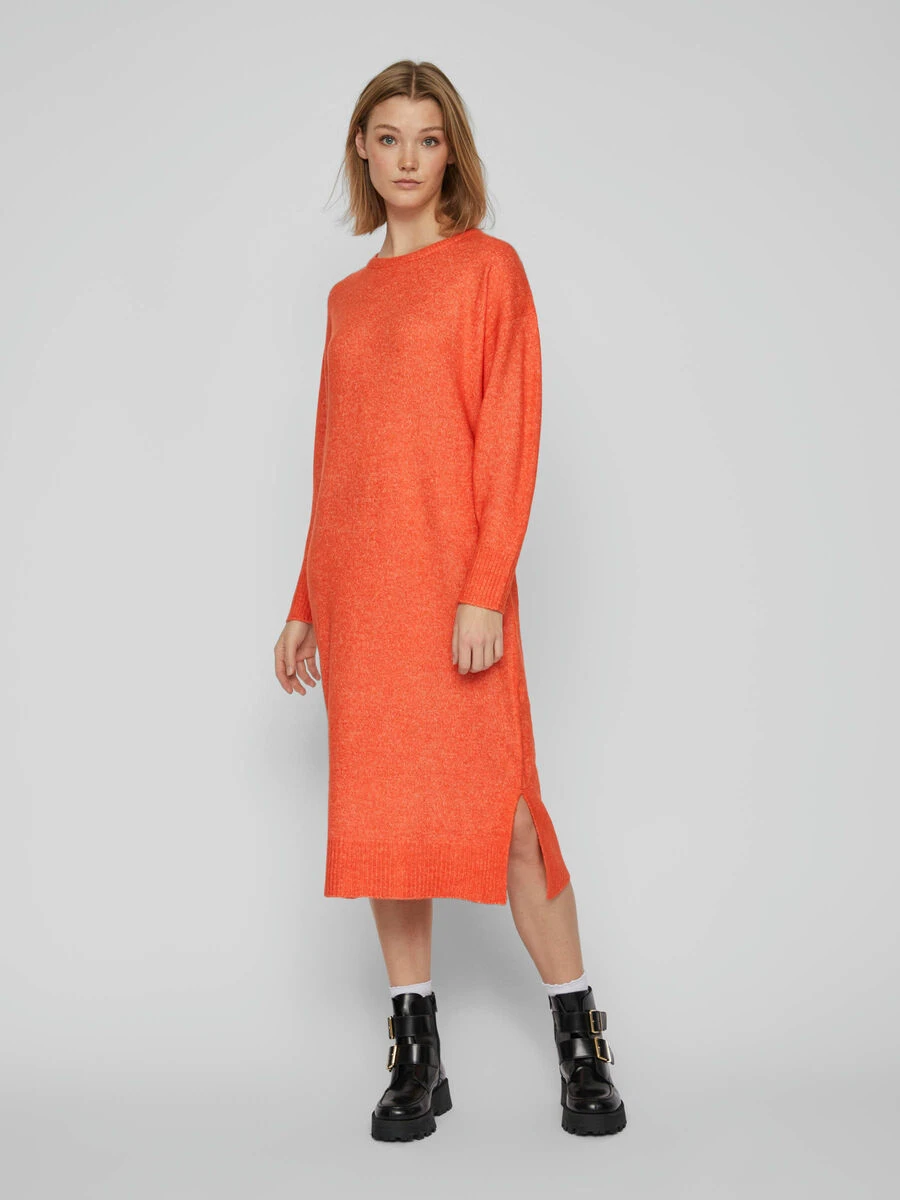 Vila MIDI GEBREIDE JURK 1 Vila MIDI GEBREIDE JURK