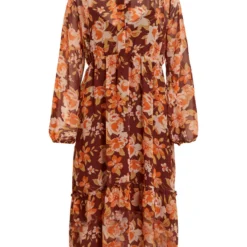 Vila TALL - MIDI JURK 11 Vila TALL - MIDI JURK -Goedkope Fraaie Mod Winkel 14082385 FiredBrick 997723 001