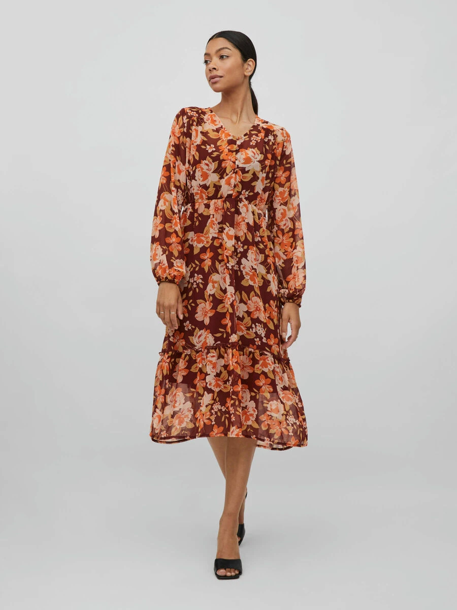 Vila TALL - MIDI JURK 4 Vila TALL - MIDI JURK - Afbeelding 4