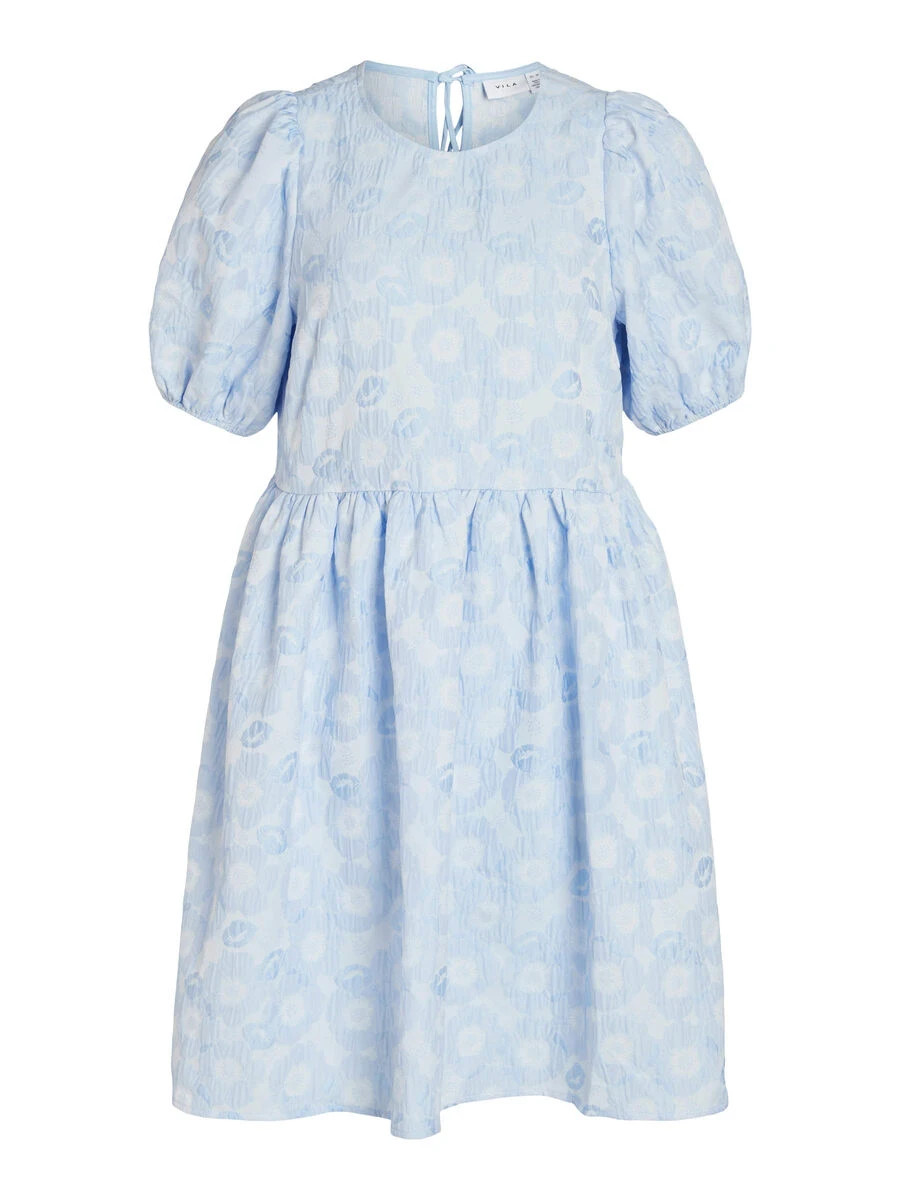 Vila GETEXTUREERD JURK MET KORTE MOUWEN 6 Vila GETEXTUREERD JURK MET KORTE MOUWEN - Afbeelding 6