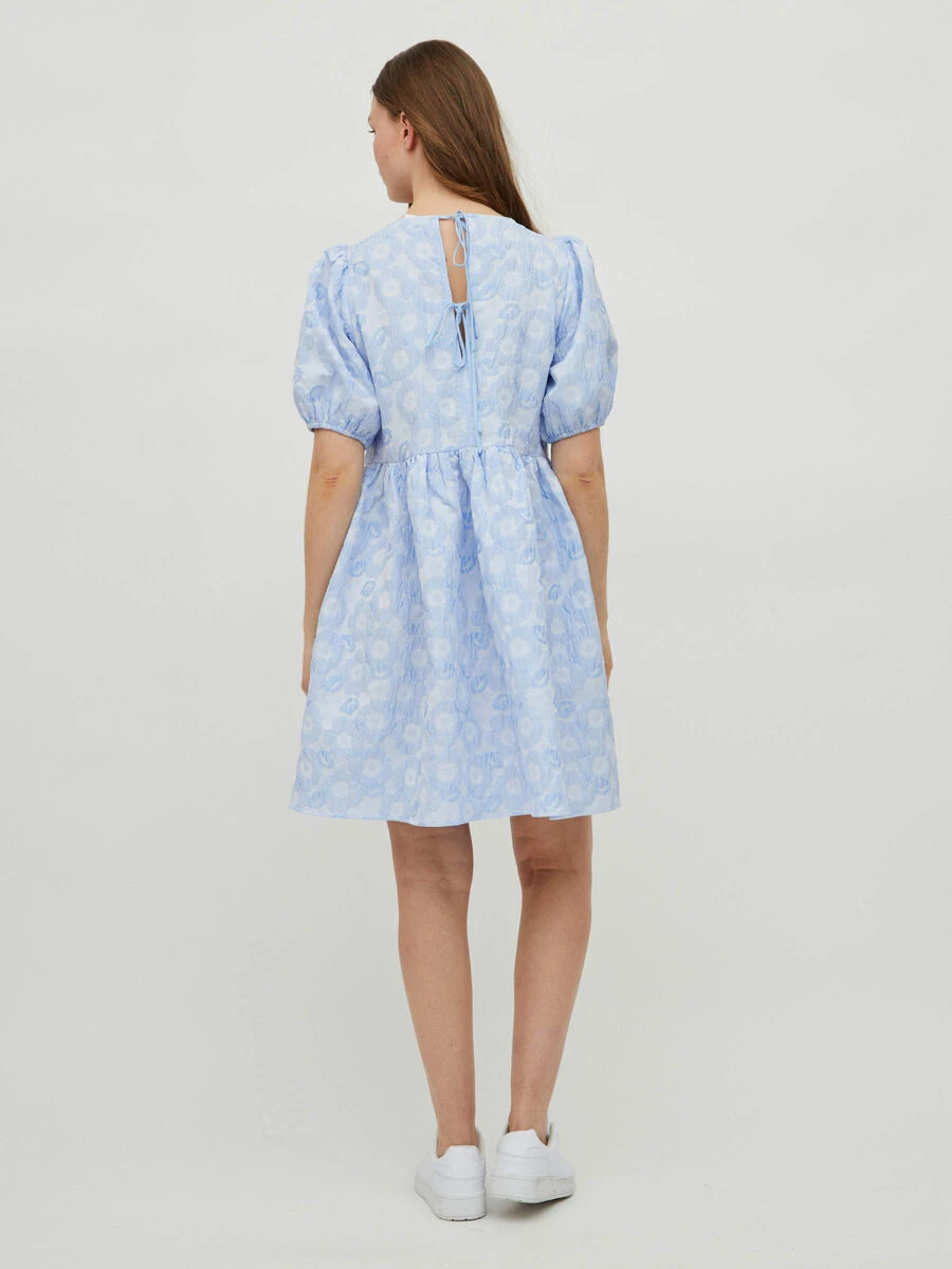 Vila GETEXTUREERD JURK MET KORTE MOUWEN 2 Vila GETEXTUREERD JURK MET KORTE MOUWEN - Afbeelding 2