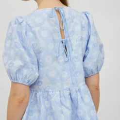 Vila GETEXTUREERD JURK MET KORTE MOUWEN 10 Vila GETEXTUREERD JURK MET KORTE MOUWEN -Goedkope Fraaie Mod Winkel 14082614 SnowWhite 999128 007