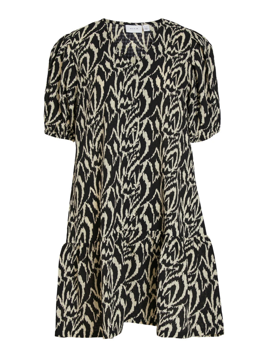 Vila BALLONMOUWEN KORTE JURK 5 Vila BALLONMOUWEN KORTE JURK - Afbeelding 5