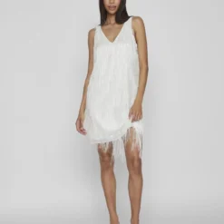 Vila GEDETAILLEERDE KORTE JURK