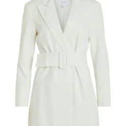 Vila KORTE BLAZER JURK -Goedkope Fraaie Mod Winkel 14083137 CloudDancer 001