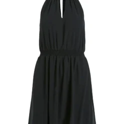Vila HALTERNEK MINI JURK -Goedkope Fraaie Mod Winkel 14083303 Black 001