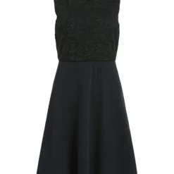 Vila MOUWLOZE KORTE JURK 10 Vila MOUWLOZE KORTE JURK -Goedkope Fraaie Mod Winkel 14083313 Black 001