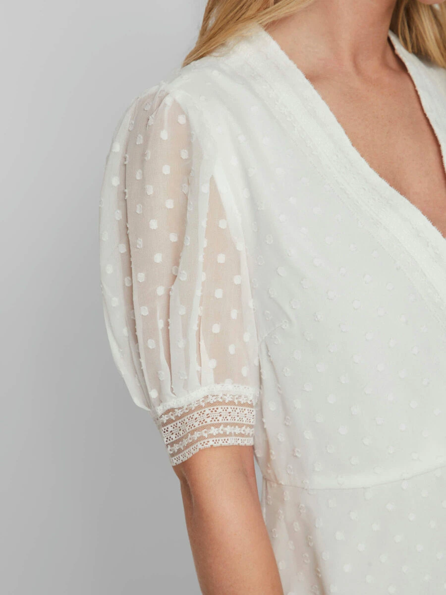 Vila KORTE JURK MET KORTE MOUWEN 5 Vila KORTE JURK MET KORTE MOUWEN - Afbeelding 5