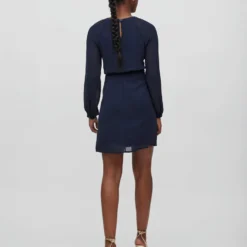 Goedkope Fraaie Mod Winkel -Goedkope Fraaie Mod Winkel 14084008 NavyBlazer 004