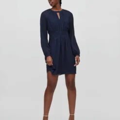 Vila PETITE - KORTE JURK 9 Vila PETITE - KORTE JURK -Goedkope Fraaie Mod Winkel 14084008 NavyBlazer 005