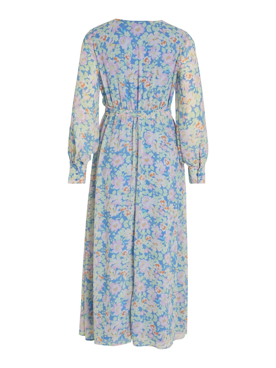 Vila LANGE MOUWEN MAXI JURK 6 Vila LANGE MOUWEN MAXI JURK - Afbeelding 6