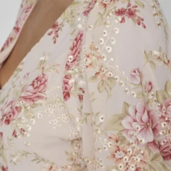 Vila GEBORDUURD KORTE JURK -Goedkope Fraaie Mod Winkel 14084707 MistyRose 1018474 007