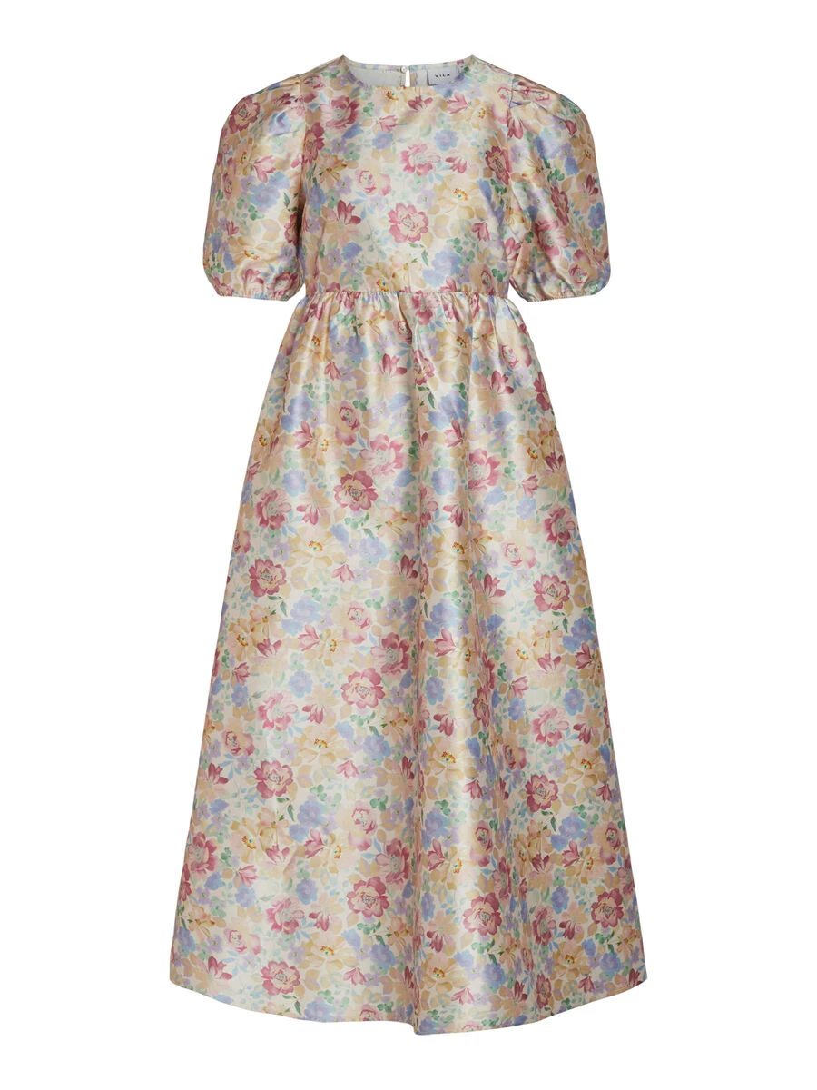 Vila GEBLOEMDE MIDI JURK 6 Vila GEBLOEMDE MIDI JURK - Afbeelding 6