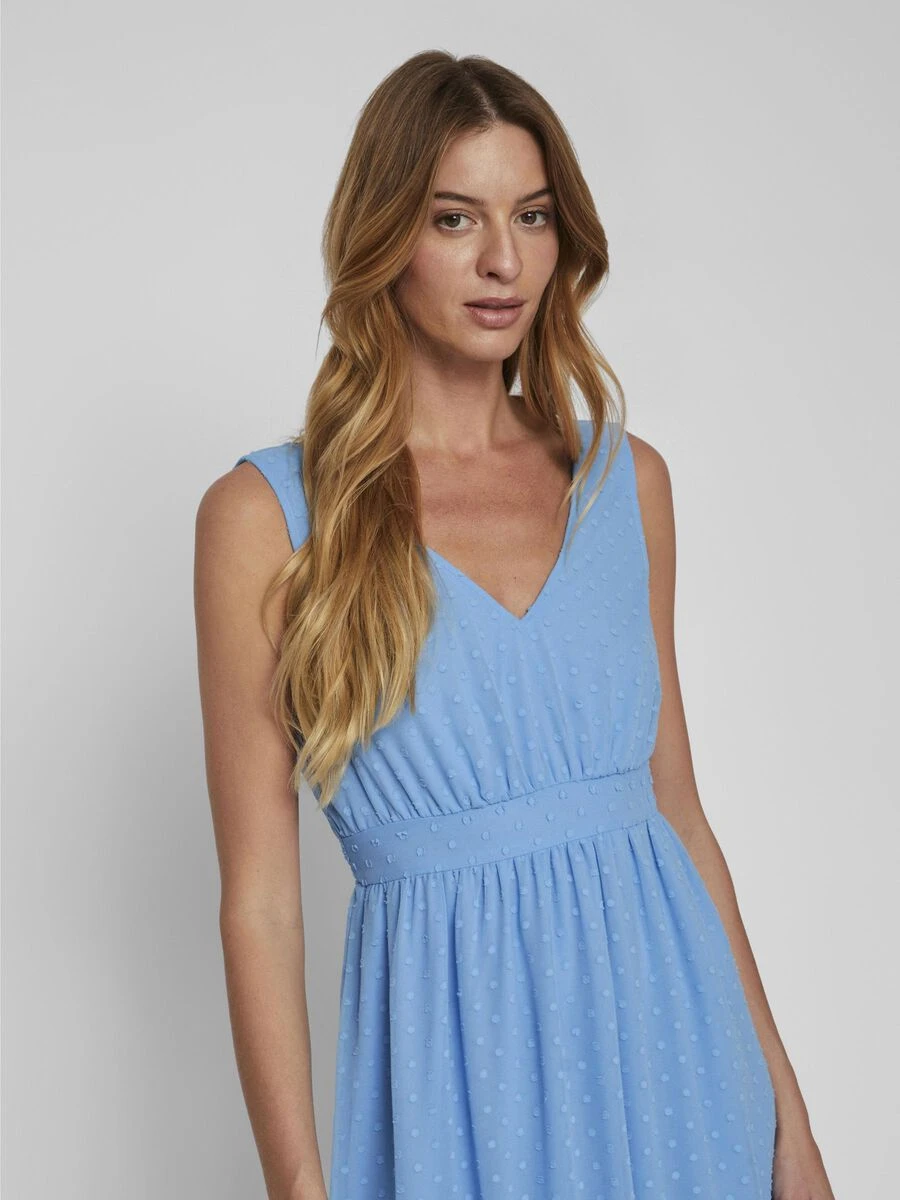 Vila STRIK AAN DE ACHTERKANT MAXI JURK 5 Vila STRIK AAN DE ACHTERKANT MAXI JURK - Afbeelding 5