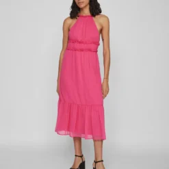 Vila HALTERNEK MIDI JURK