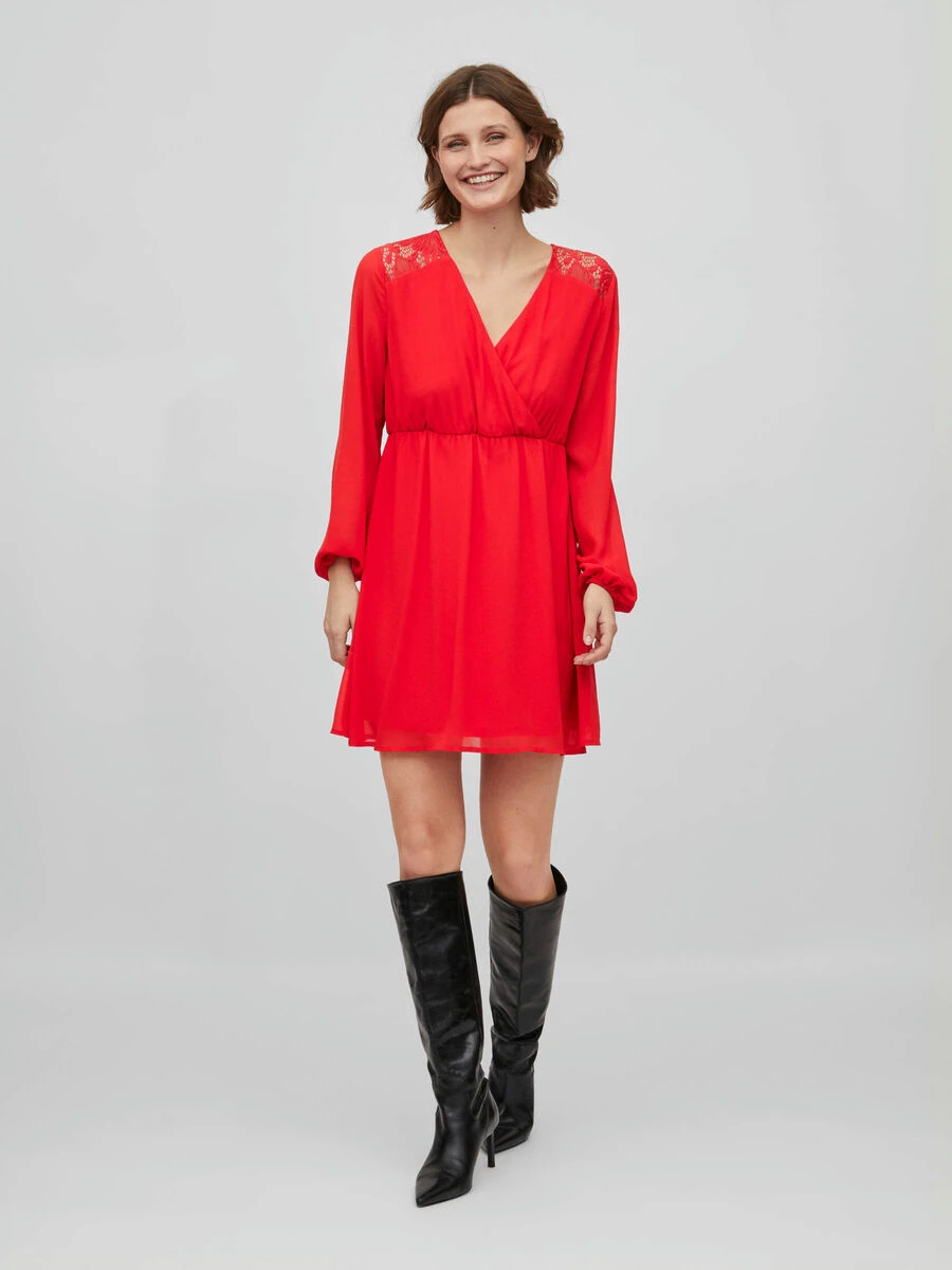 Vila PETITE - KANT KORTE JURK 1 Vila PETITE - KANT KORTE JURK