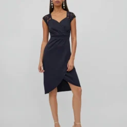 Vila KANTEN BODYCON JURK