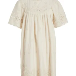 Vila GEDETAILLEERDE JURK MET KORTE MOUWEN 11 Vila GEDETAILLEERDE JURK MET KORTE MOUWEN -Goedkope Fraaie Mod Winkel 14085921 Birch 001