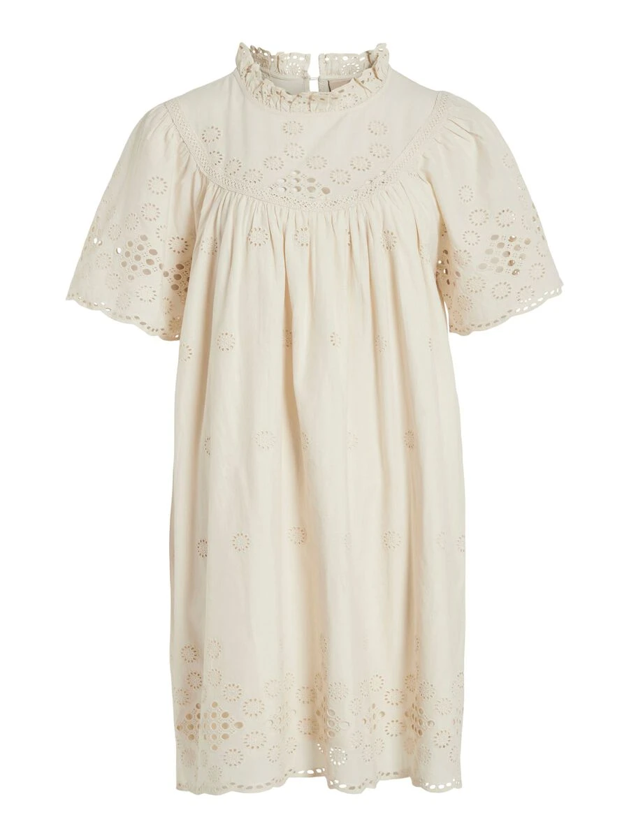 Vila GEDETAILLEERDE JURK MET KORTE MOUWEN 6 Vila GEDETAILLEERDE JURK MET KORTE MOUWEN - Afbeelding 6