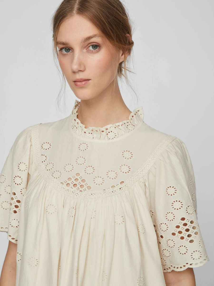 Vila GEDETAILLEERDE JURK MET KORTE MOUWEN 5 Vila GEDETAILLEERDE JURK MET KORTE MOUWEN - Afbeelding 5