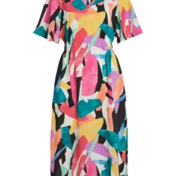 Vila GRAFISCH BEDRUKTE MIDI JURK 11 Vila GRAFISCH BEDRUKTE MIDI JURK -Goedkope Fraaie Mod Winkel 14087160 CloudDancer 1037882 001