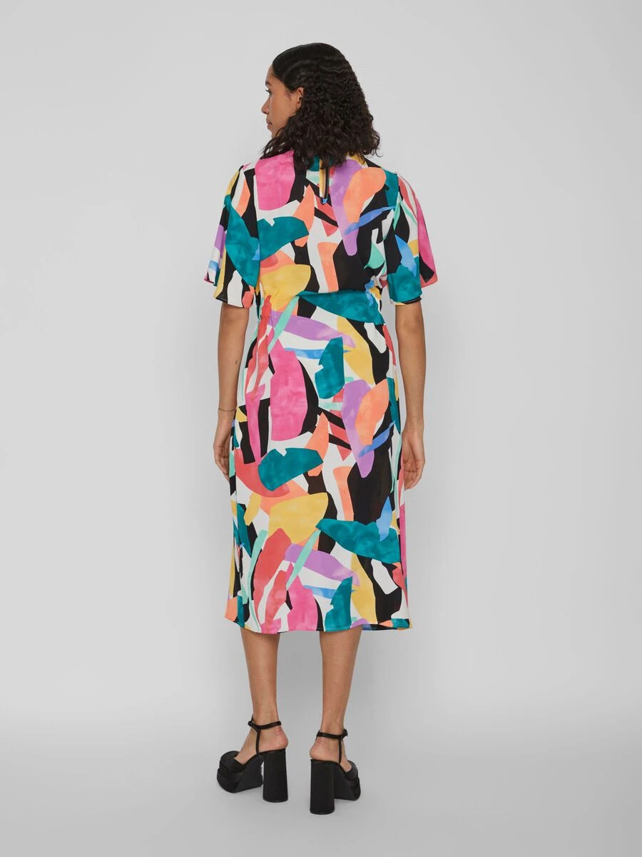 Vila GRAFISCH BEDRUKTE MIDI JURK 2 Vila GRAFISCH BEDRUKTE MIDI JURK - Afbeelding 2