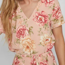 Vila KNOOPRIEM IN DE TAILLE JURK MET KORTE MOUWEN 10 Vila KNOOPRIEM IN DE TAILLE JURK MET KORTE MOUWEN -Goedkope Fraaie Mod Winkel 14087258 MistyRose 1038922 007