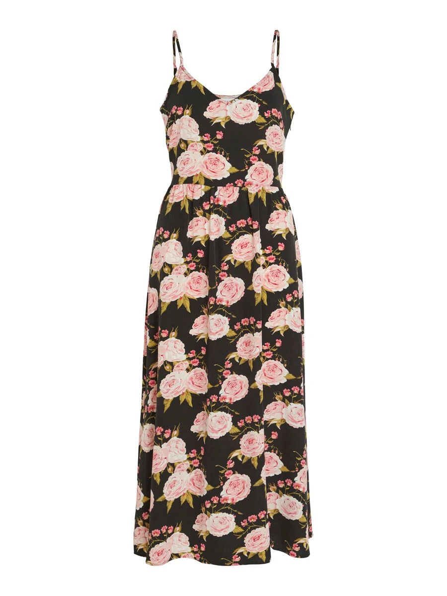 Vila GEBLOEMD BANDJE MIDI JURK 6 Vila GEBLOEMD BANDJE MIDI JURK - Afbeelding 6