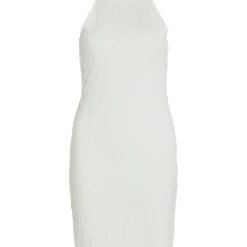 Vila MOUWLOOS KANTEN BODYCON JURK -Goedkope Fraaie Mod Winkel 14087276 CloudDancer 001