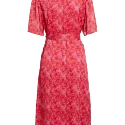 Vila PETITE - MIDI JURK -Goedkope Fraaie Mod Winkel 14087294 PinkYarrow 1038975 002