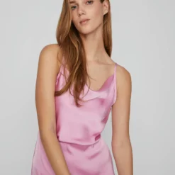 Vila PETITE - BANDJES MINI JURK -Goedkope Fraaie Mod Winkel 14087365 OrchidPink 006