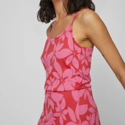 Vila TALL - BAND MAXI JURK -Goedkope Fraaie Mod Winkel 14087371 MarsRed 1039166 006