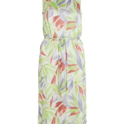 Vila PETITE - MOUWLOZE MIDI JURK -Goedkope Fraaie Mod Winkel 14087389 CloudDancer 1039300 001