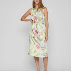 Vila PETITE - MOUWLOZE MIDI JURK