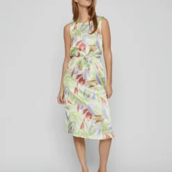 Vila PETITE - MOUWLOZE MIDI JURK -Goedkope Fraaie Mod Winkel 14087389 CloudDancer 1039300 005