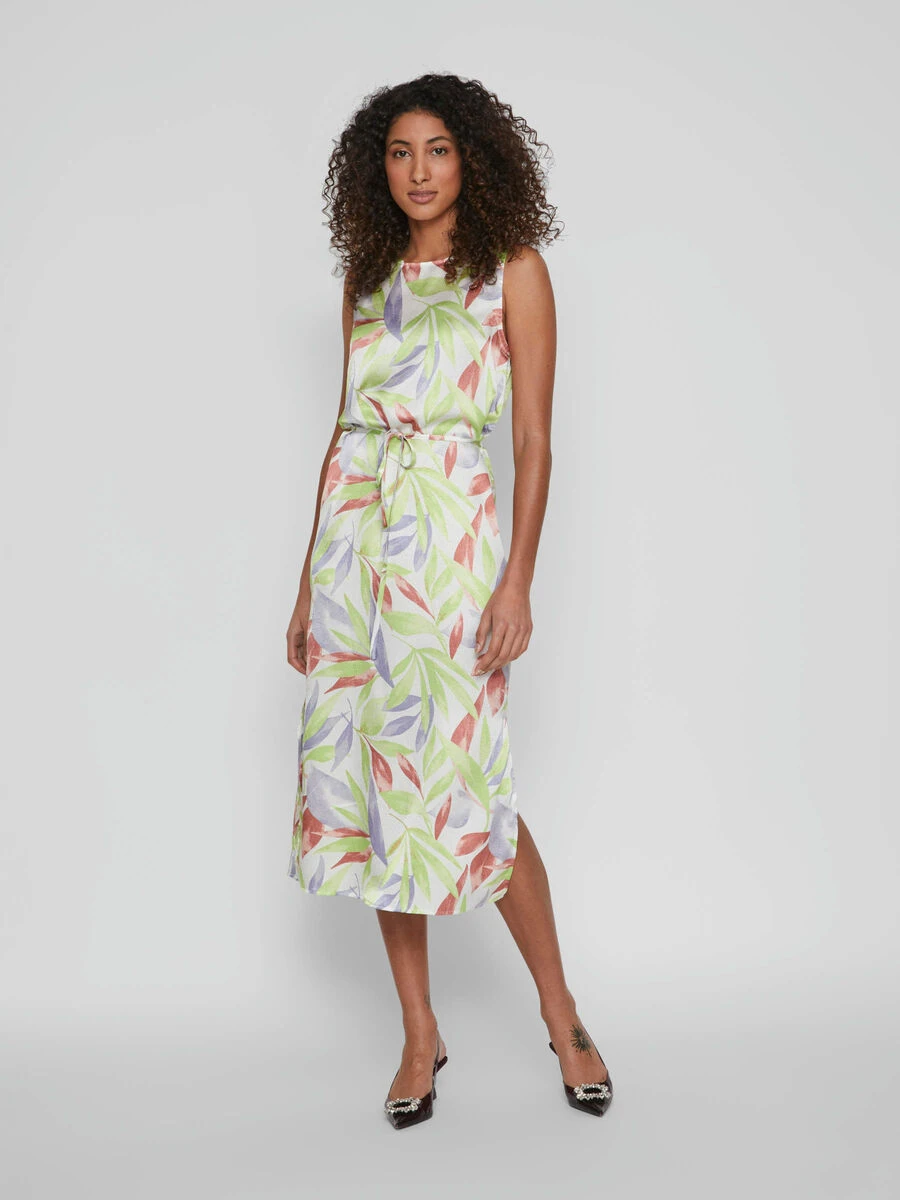 Vila TALL - MIDI BODYCON JURK 1 Vila TALL - MIDI BODYCON JURK