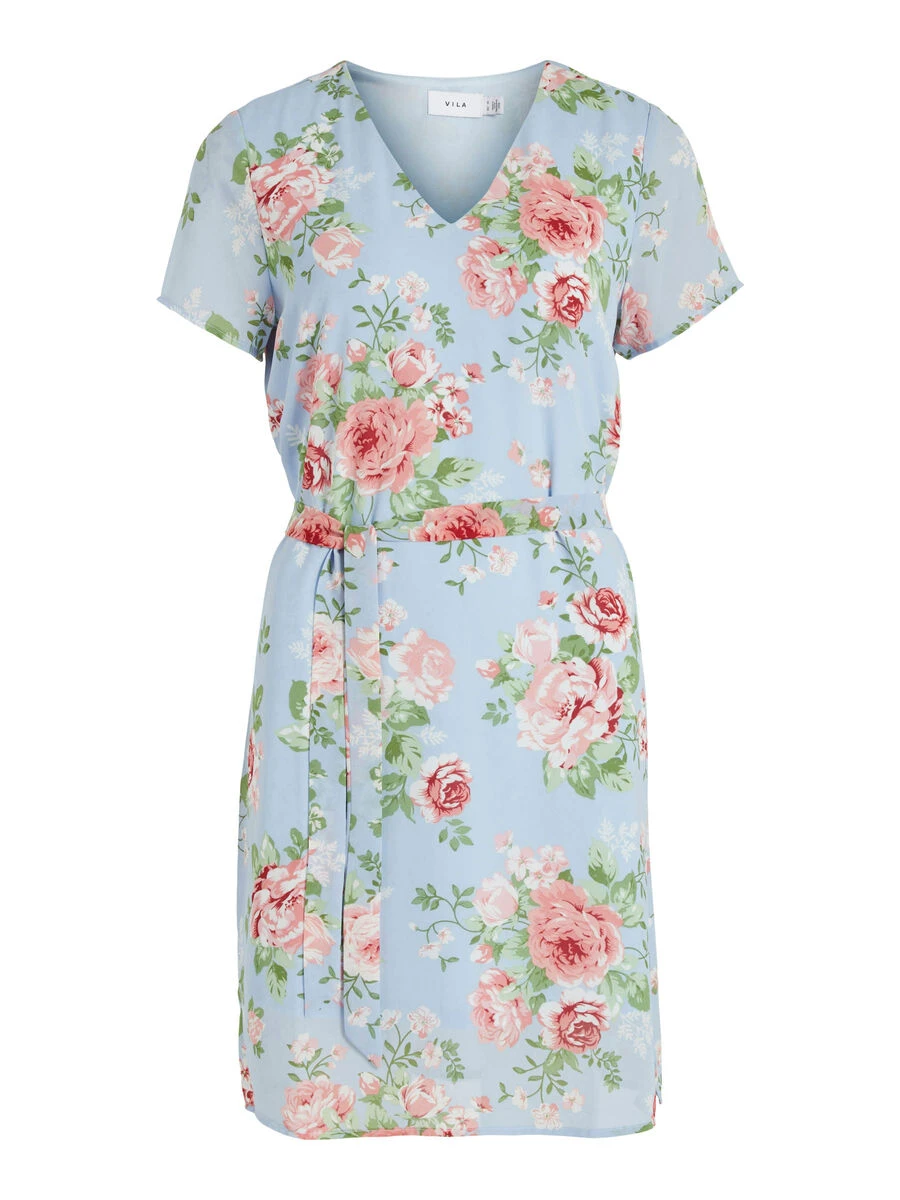 Vila TALL - GEBLOEMD KORTE JURK 5 Vila TALL - GEBLOEMD KORTE JURK - Afbeelding 5