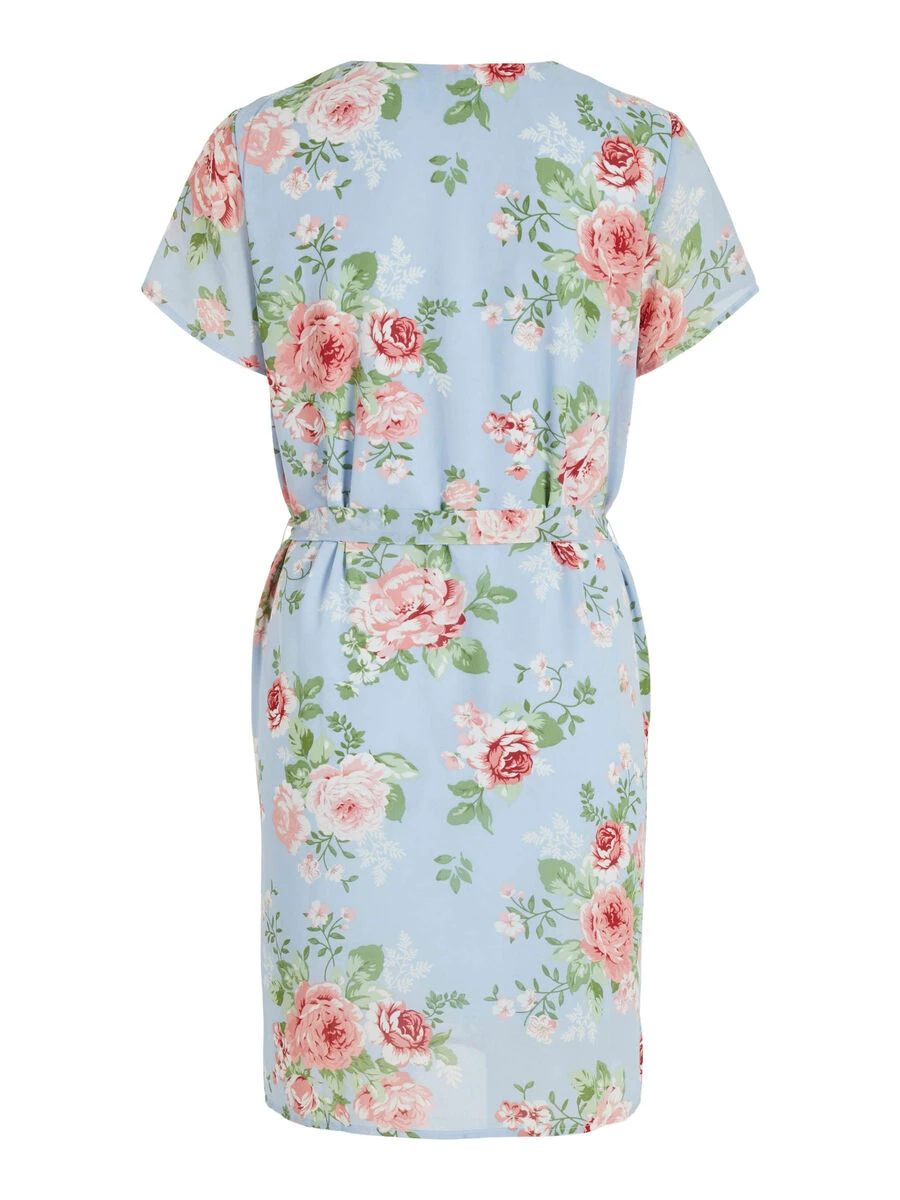 Vila TALL - GEBLOEMD KORTE JURK 6 Vila TALL - GEBLOEMD KORTE JURK - Afbeelding 6