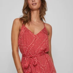 Vila GEKNOOPT BANDJE MIDI JURK -Goedkope Fraaie Mod Winkel 14087799 AdrenalineRush 1042388 006