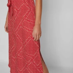 Vila GEKNOOPT BANDJE MIDI JURK -Goedkope Fraaie Mod Winkel 14087799 AdrenalineRush 1042388 007