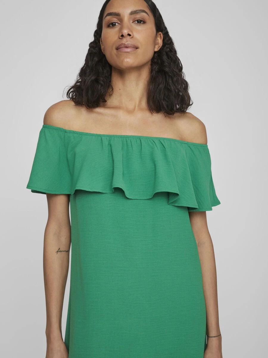 Vila KORTE OFF-SHOULDER JURK 3 Vila KORTE OFF-SHOULDER JURK - Afbeelding 3