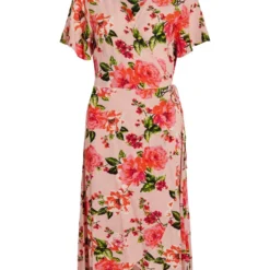 Vila WIKKEL MIDI JURK 11 Vila WIKKEL MIDI JURK -Goedkope Fraaie Mod Winkel 14089512 MistyRose 1058014 001