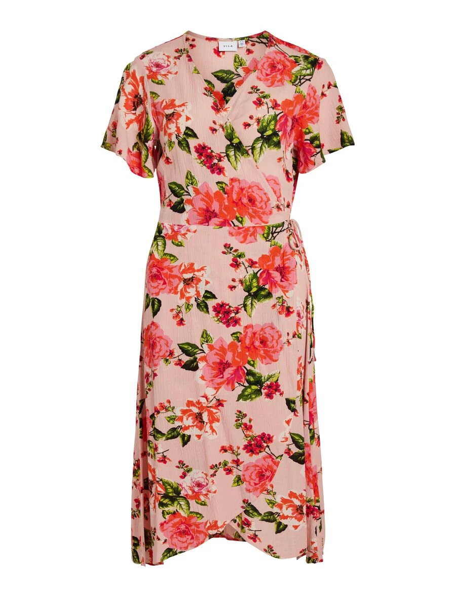 Vila WIKKEL MIDI JURK 6 Vila WIKKEL MIDI JURK - Afbeelding 6