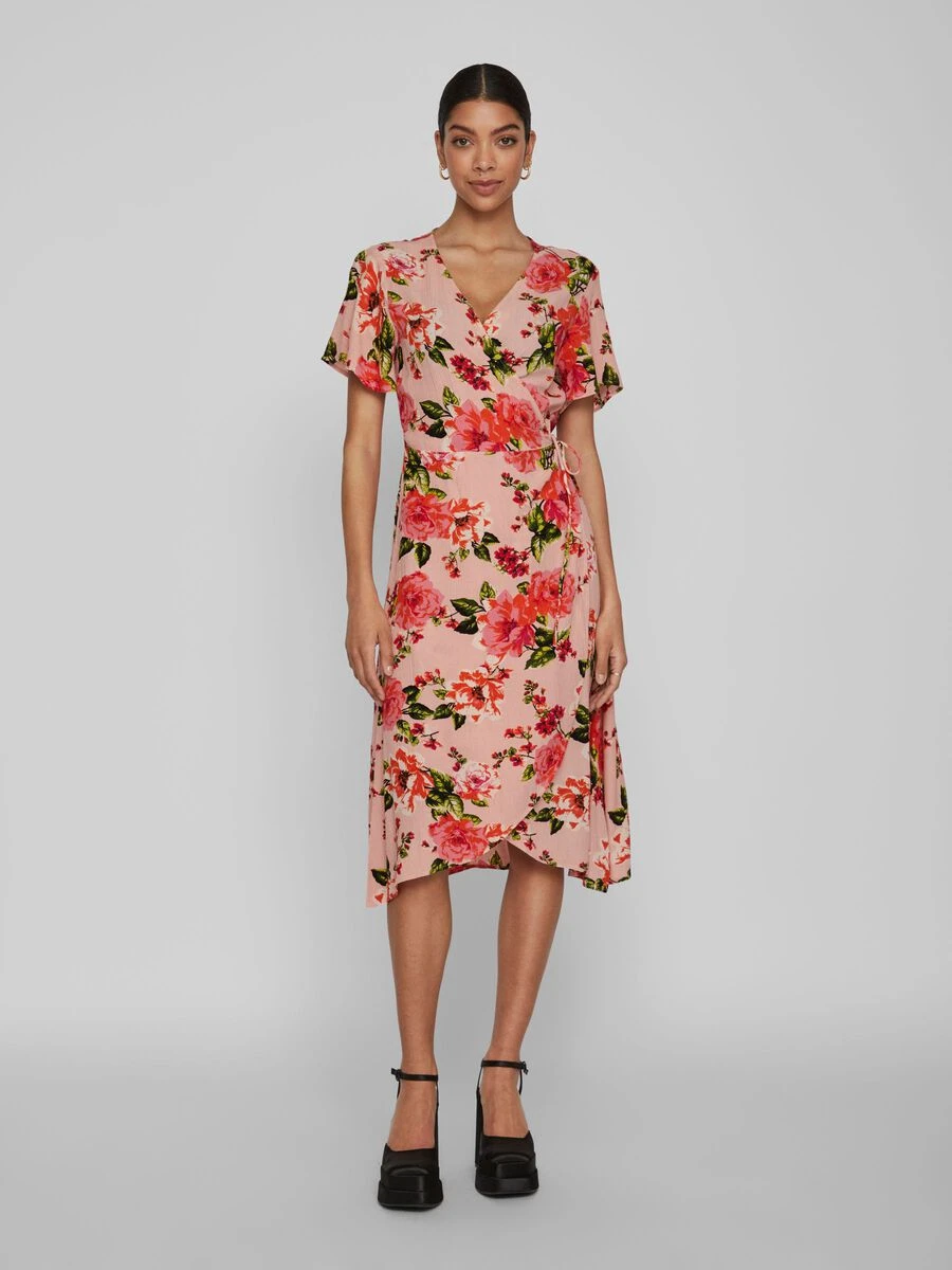 Vila WIKKEL MIDI JURK 1 Vila WIKKEL MIDI JURK