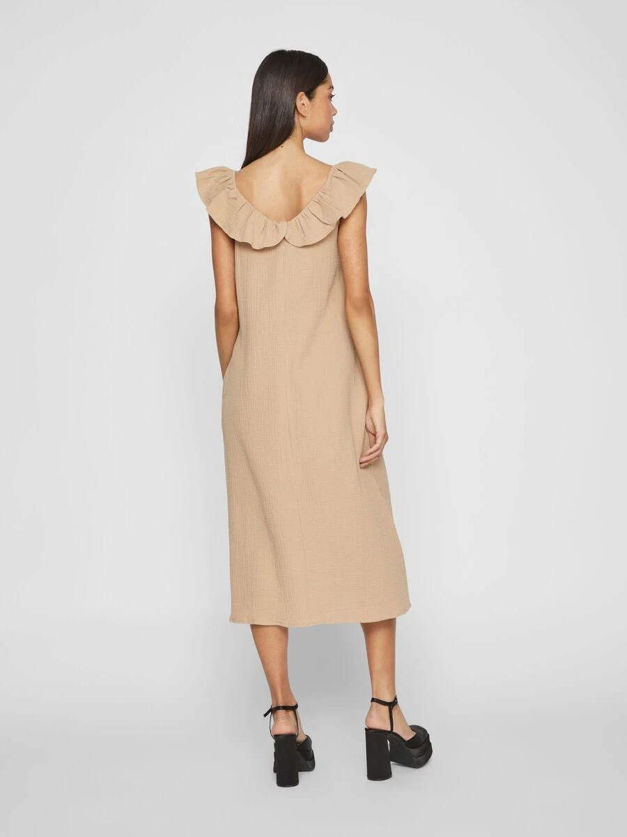 Vila MOUWLOOS MIDI JURK 2 Vila MOUWLOOS MIDI JURK - Afbeelding 2