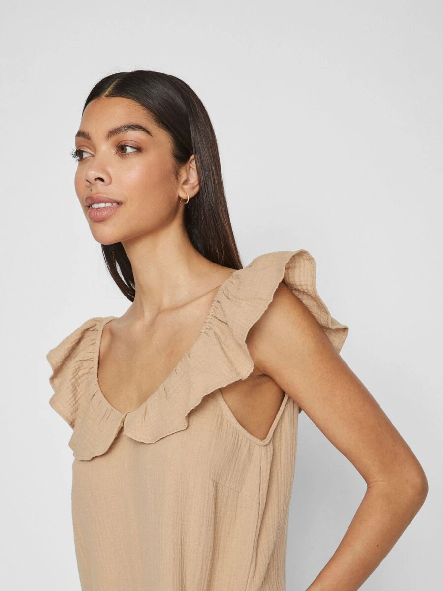 Vila MOUWLOOS MIDI JURK 5 Vila MOUWLOOS MIDI JURK - Afbeelding 5