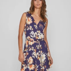 Vila KORTE MOUWLOZE JURK