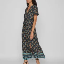 Vila TALL - MAXI JURK 9 Vila TALL - MAXI JURK -Goedkope Fraaie Mod Winkel 14090976 NavyBlazer 1065702 005