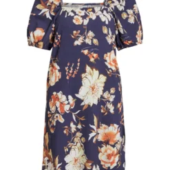 Vila POFMOUW MIDI JURK 11 Vila POFMOUW MIDI JURK -Goedkope Fraaie Mod Winkel 14090986 NavyBlazer 1069541 001