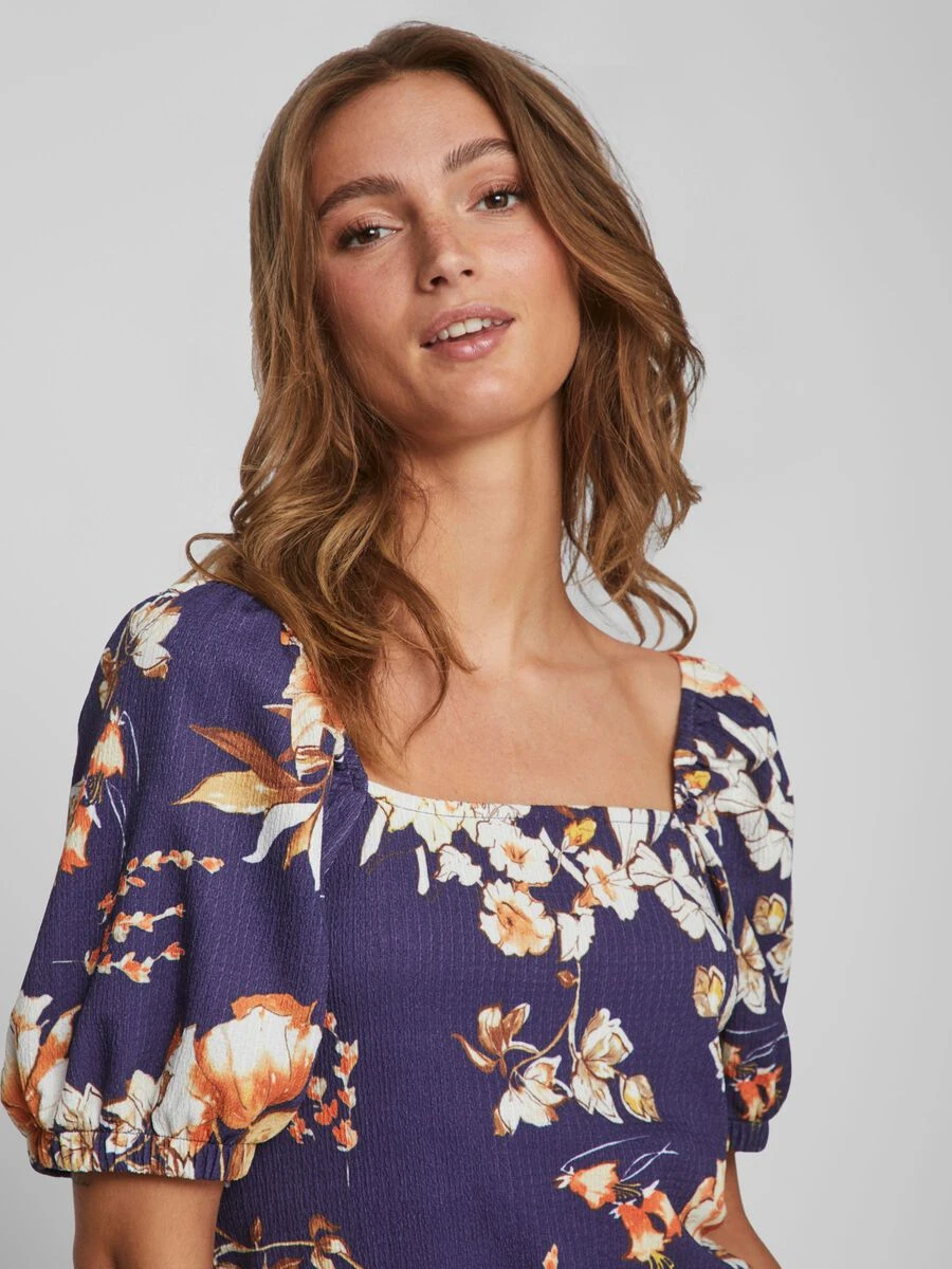 Vila POFMOUW MIDI JURK 3 Vila POFMOUW MIDI JURK - Afbeelding 3